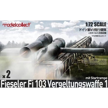 Modelcollect UA72033 1/72 German WWII V1 Missile Launching Position 1+1